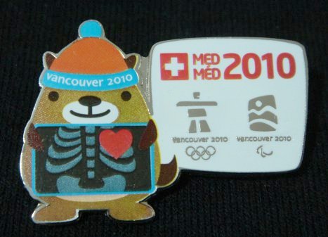 3 pins 2010 Olympic Mascot Pins from the Vancouver Games